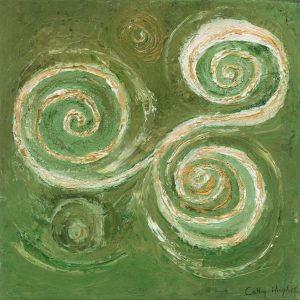 Celtic Spiral (Trinity) Original Art