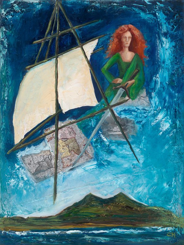 PRODUCT - Ireland's Pirate Queen Grace O' Malley card